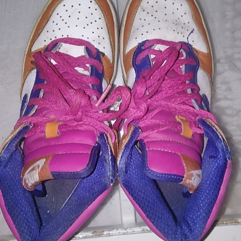 Colourful Nike high top